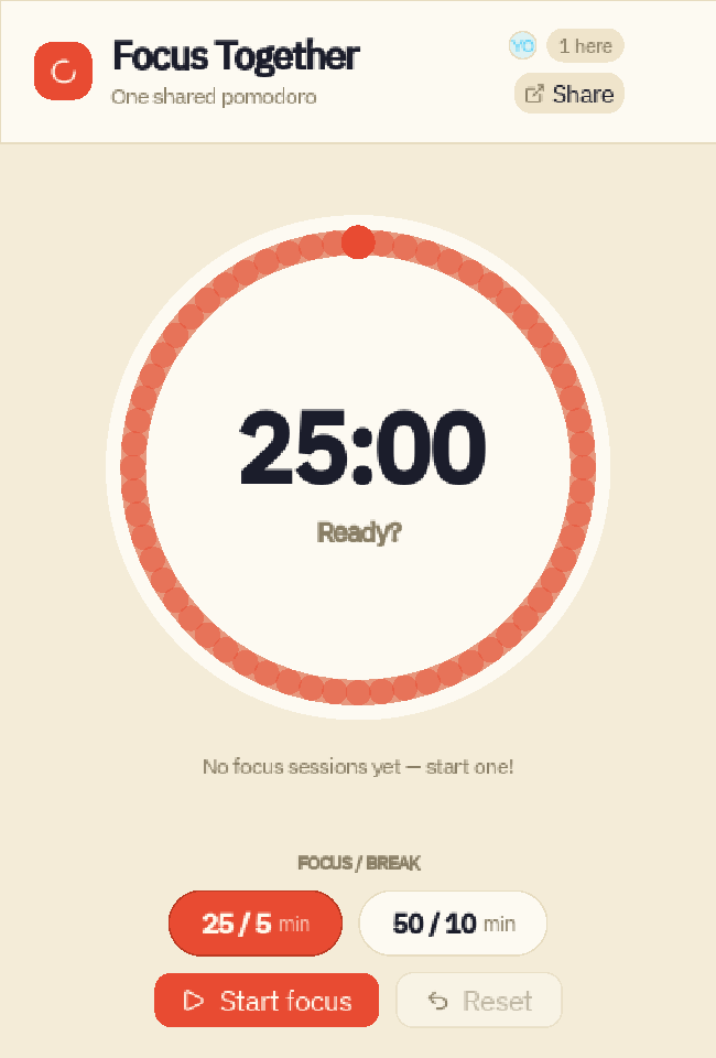 Focus Timer