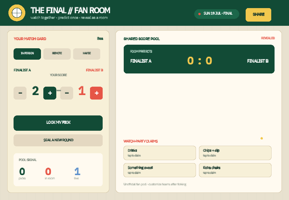 2026 World Cup Watch Party & Score Pool preview