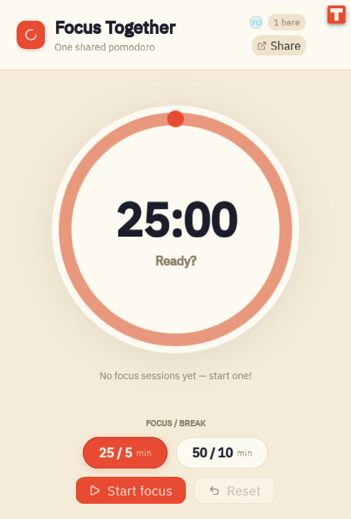 Focus Timer